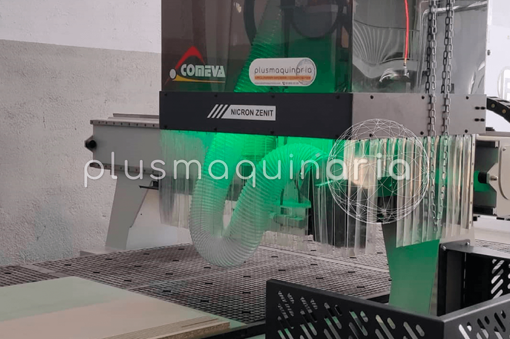 Instalamos un centro de mecanizado CNC Nicron Cenit a Interfusta