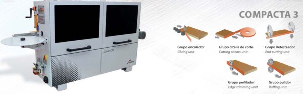 Chapadora de cantos Compacta 3 - Imagen 2