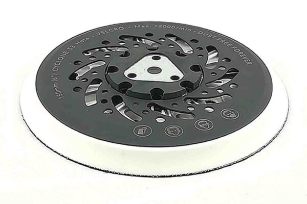 Plato velcro 53 agujeros 150Ø universal 5/16 + M8