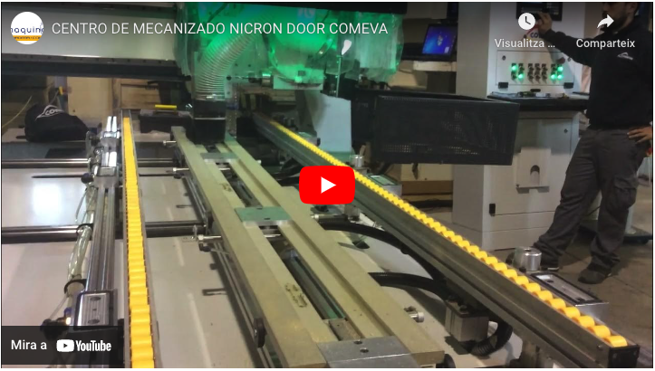 Video cnc nivron door c comeva