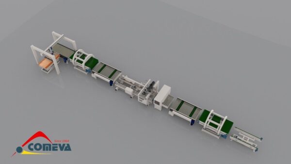 Línea automatizada para el fresado de puertas Comeva - Imagen 5