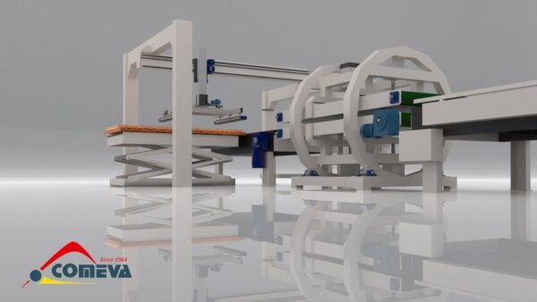 Línea automatizada para el fresado de puertas Comeva - Imagen 6