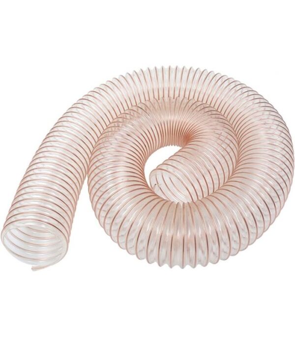 Tubo flexible poliuretano transparente para polvo de viruta