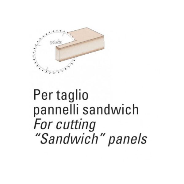 Disco d=300x3.2x30 z96 TP para paneles "sandwich" - Imagen 4
