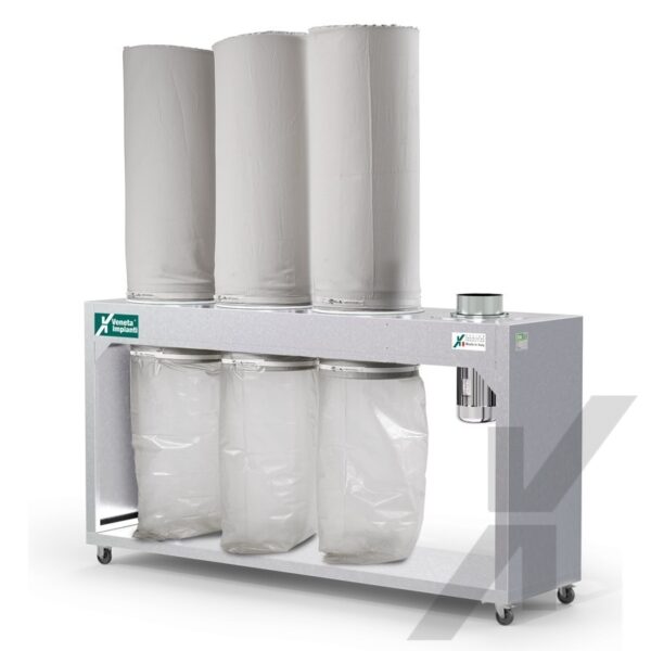 Aspirador 3 Sacos 5.5 Hp Trolly Z3