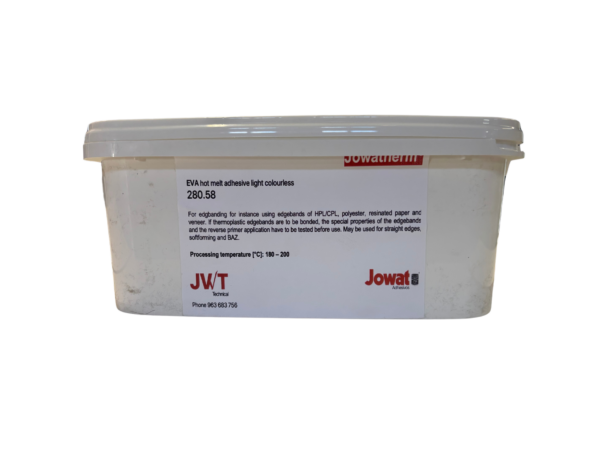 Cola termofusible granulada transparente Jowat 280.58 Bote 3 Kg