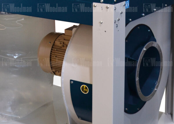 Aspirador de 18 mangas filtrantes De-3500 Woodman - Imagen 2